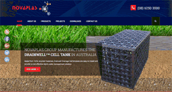 Desktop Screenshot of novaplas.com.au